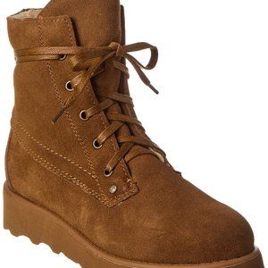 NEW BEARPAW Krista tan suede winter boots Size 9